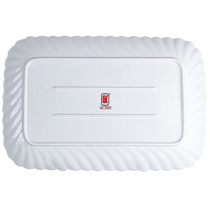دیس مستطیل بزرگ طرح لوتوس (LOTUS) مدل GK701132-1 برند گلدکیش