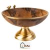 میوه خوری پایه دار متوسط گلدن برد GK829410 برند گلدکیش