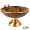 میوه خوری پایه دار بزرگ گلدن برد GK829411 برند گلدکیش