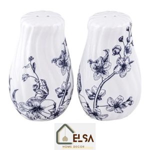 نمکدان جفتی طرح لوتوس (LOTUS) مدل GK701103-1 برند گلدکیش