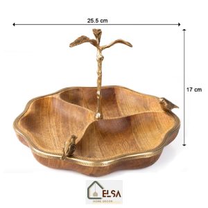 میوه خوری بیضی مدل گلدن برد GK829466 برند گلدکیش