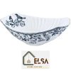 میوه خوری گود بیضی کوچک طرح لوتوس (LOTUS) مدل GK701105-1 برند گلدکیش