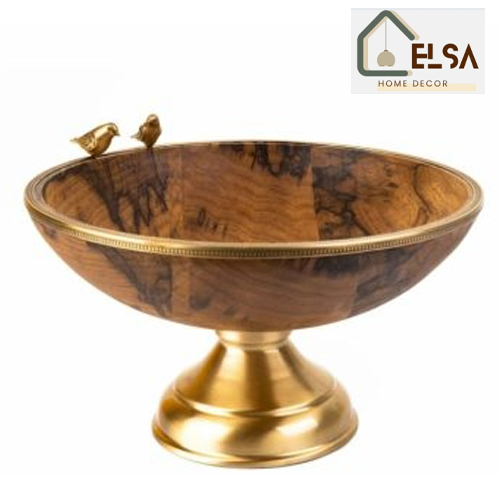 میوه خوری پایه دار متوسط WOOD مدل GK829410 گلدکیش