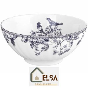 سالاد خوری گرد طرح لوتوس (LOTUS) مدل GK701136-1 برند گلدکیش
