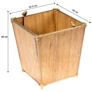 سطل زباله گلدن برد مدل GK829601 برند گلدکیش