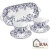 ست عصرانه خوری طرح لوتوس (LOTUS) مدل GK701154-1 برند گلدکیش