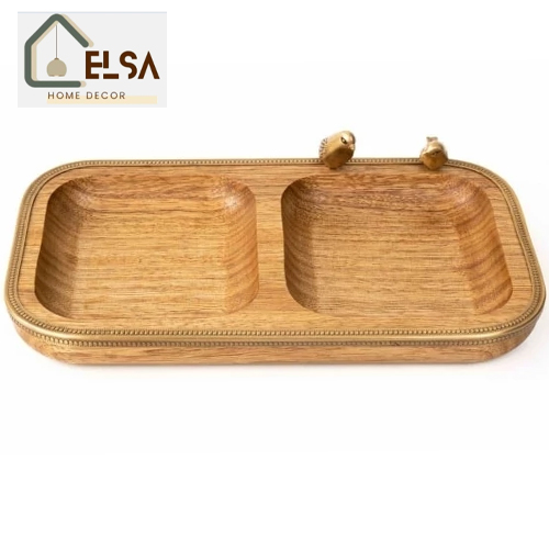 اردور خوری مستطیل 2 تایی WOOD مدل GK829422 گلدکیش