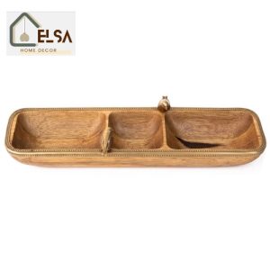 اردور خوری مستطیل 3 تایی WOOD مدل GK829424 گلدکیش