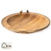 سینی گرد کوچک WOOD مدل GK829455