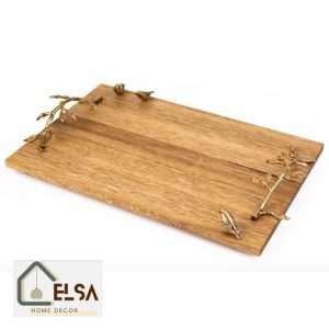 سینی مستطیل WOOD مدل GK829464