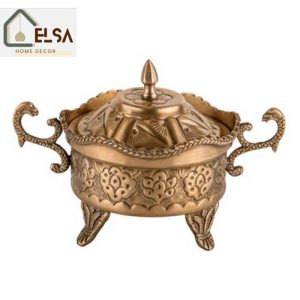 قندان برنجی کد GK894258 برند گلدکیش