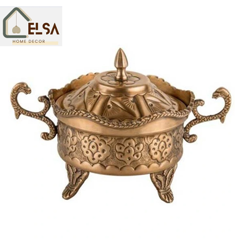 قندان برنجی کد GK894258 برند گلدکیش