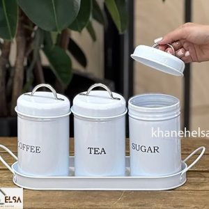 بانکه 3 تایی فلزی زیره دار کد d390/ x86