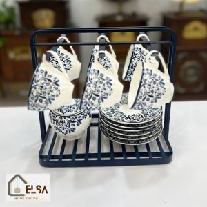 سرویس چایخوری اترینا کد 475550 برند B.V.K + قیمت خرید