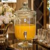 کلمن شیشه ای 5 لیتری اندازه 40*18برند الیت + قیمت خرید